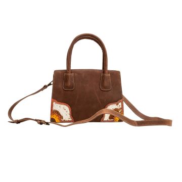 Myra Pretzel Hand Tooled Bag