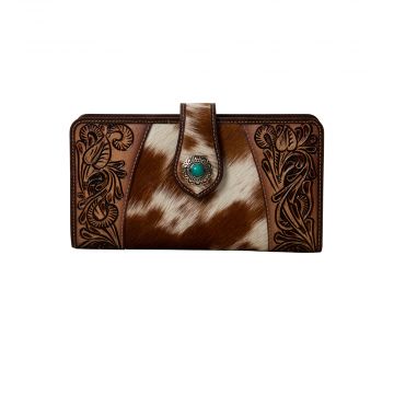 Myra Roscoe Ridge Hand Tooled Wallet