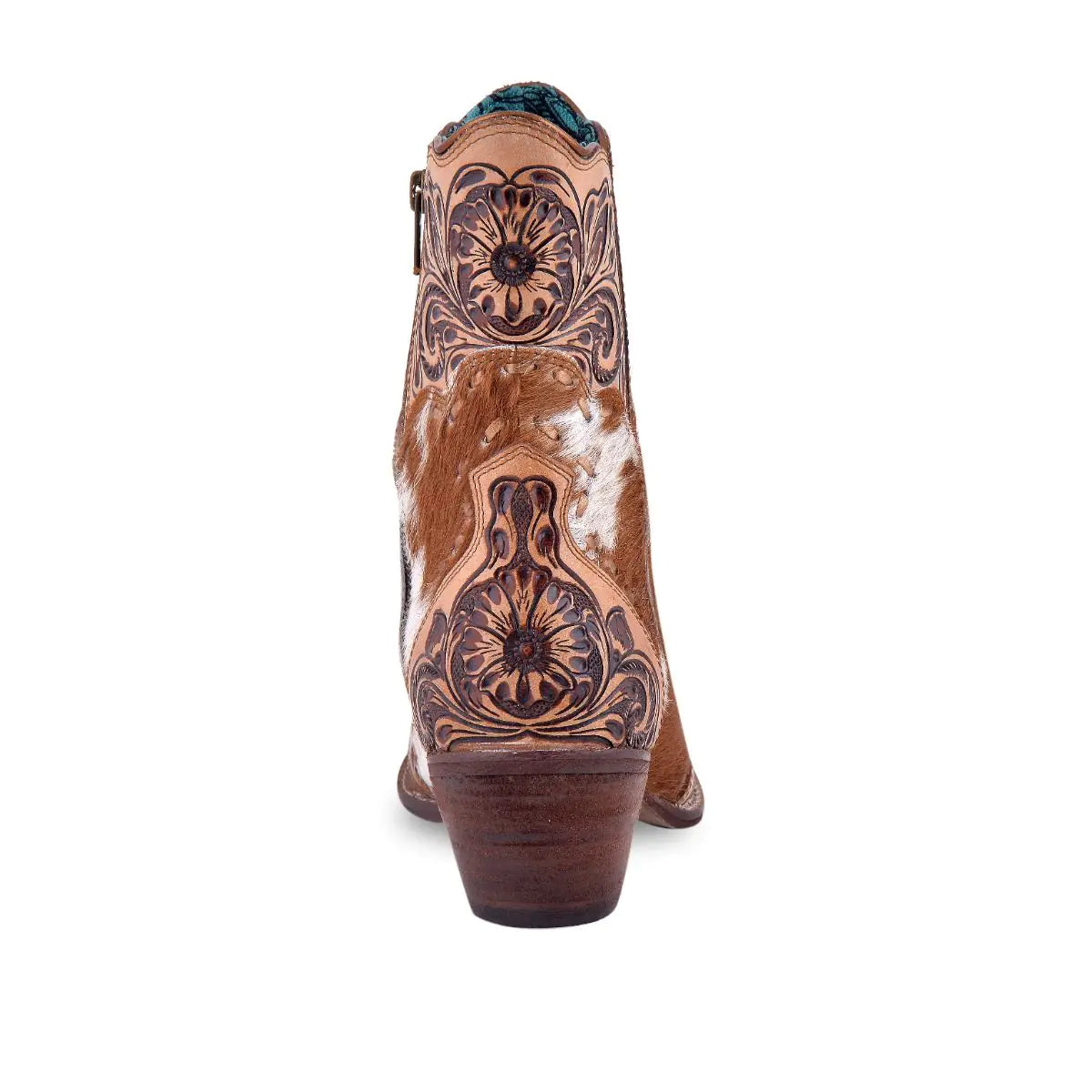 Myra Women's Winchester Hair On Hide & Hand-Tooled Boots