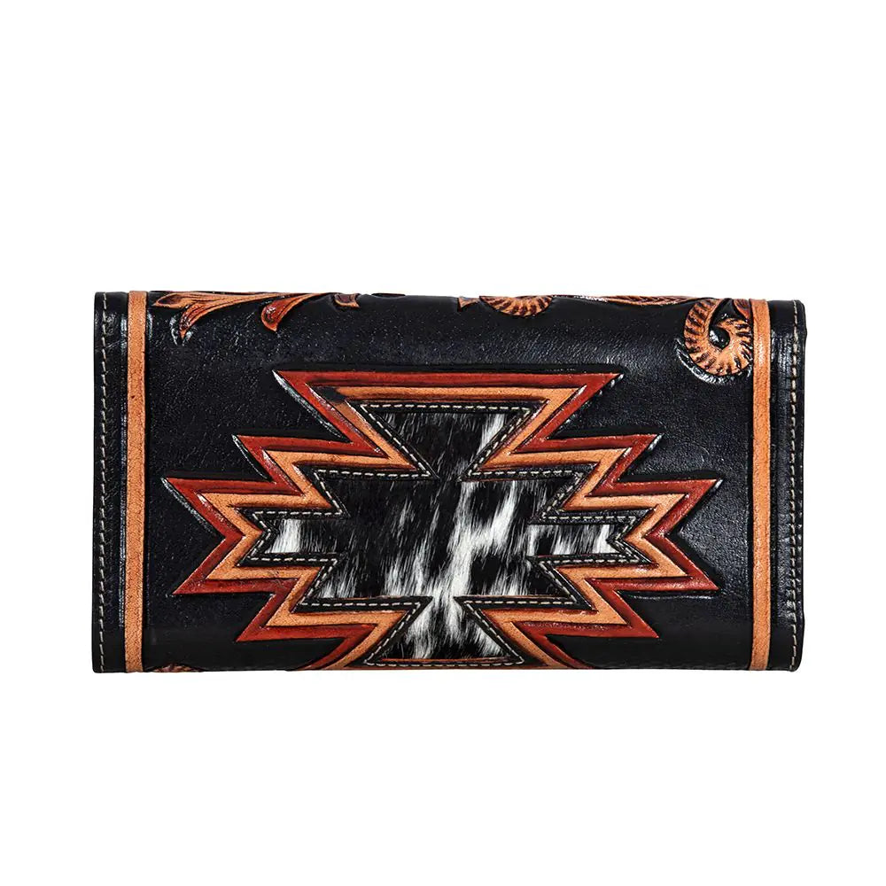 Myra Dorado Ranch Hand-Tooled Wallet