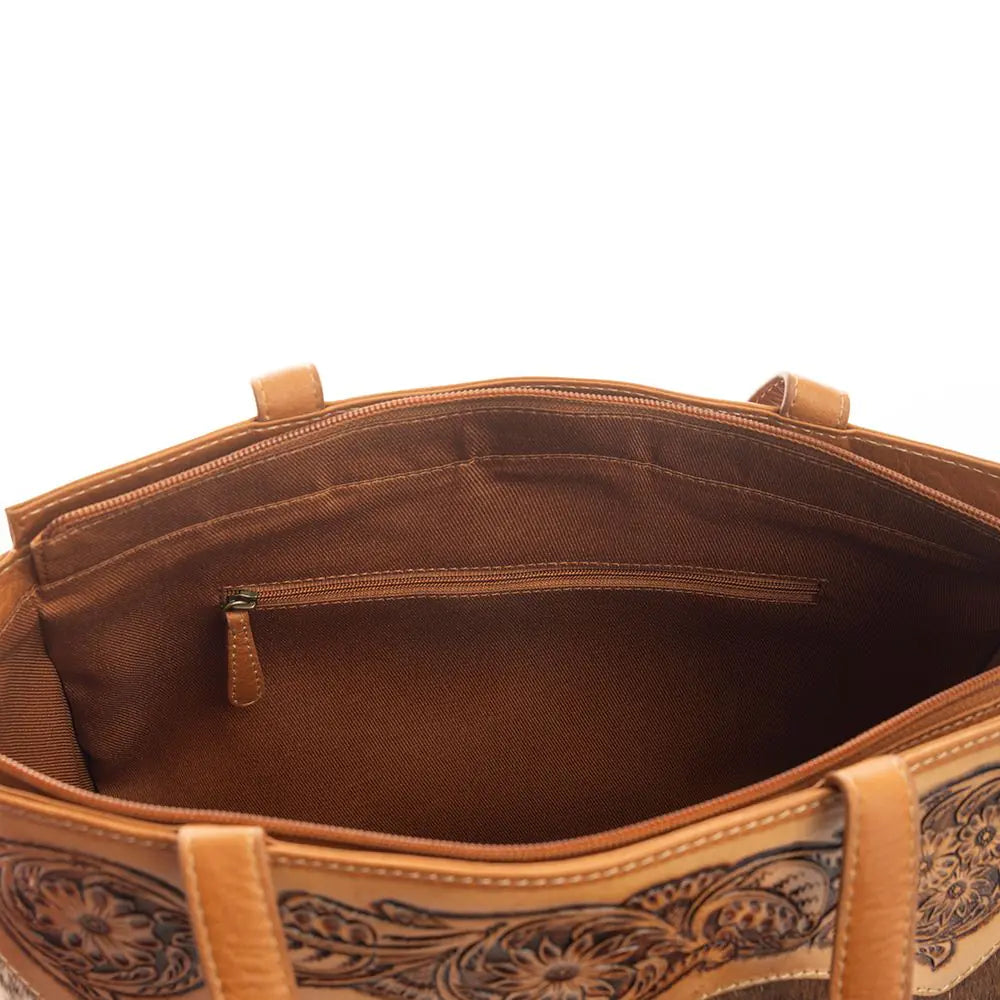 Myra Women's Sagebrush Bluff Hand-Tooled Hand Bag