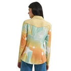 Wrangler Lainey Wilson Long Sleeve Western Shirt- Cream