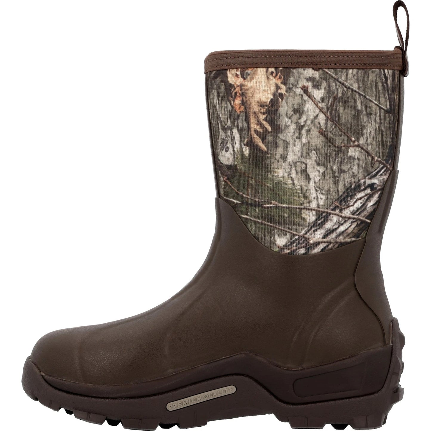 Trend Muck Boots Men's Wetland Mid Boot - Brown/Mossy Oak Country DNA