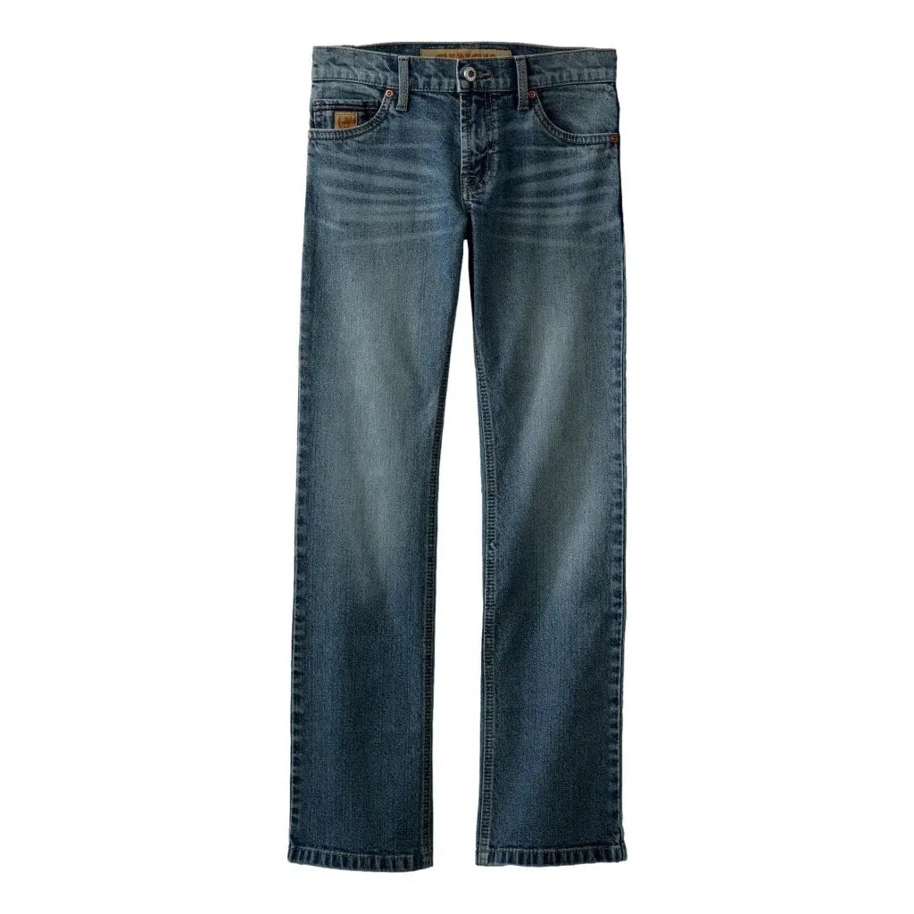 Cinch Boy's Relaxed Jeans- Medium Stone