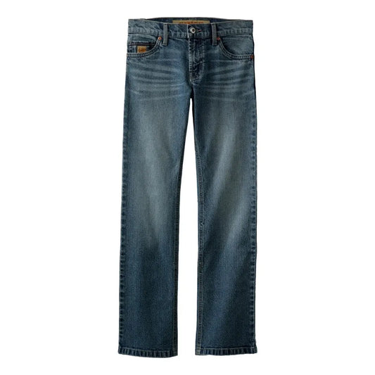 Cinch Boy's Relaxed Jeans- Medium Stone
