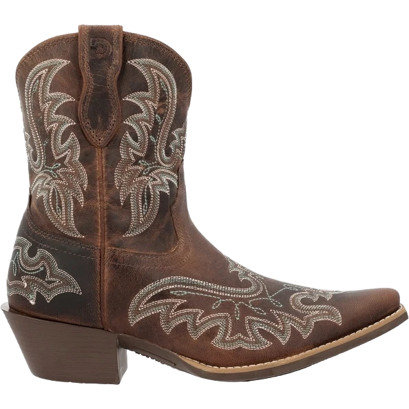 Durango Women's Shyloh 8" Snip Toe Western Boot - Driftwood