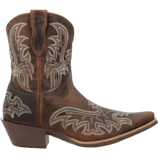 Durango Women's Shyloh 8" Snip Toe Western Boot - Driftwood