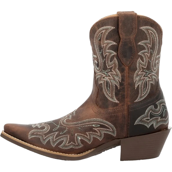 Durango Women's Shyloh 8" Snip Toe Western Boot - Driftwood