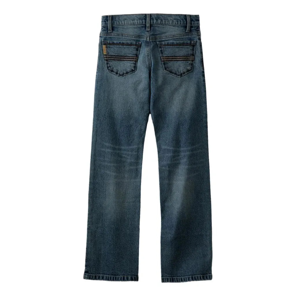 Cinch Boy's Relaxed Jeans- Medium Stone