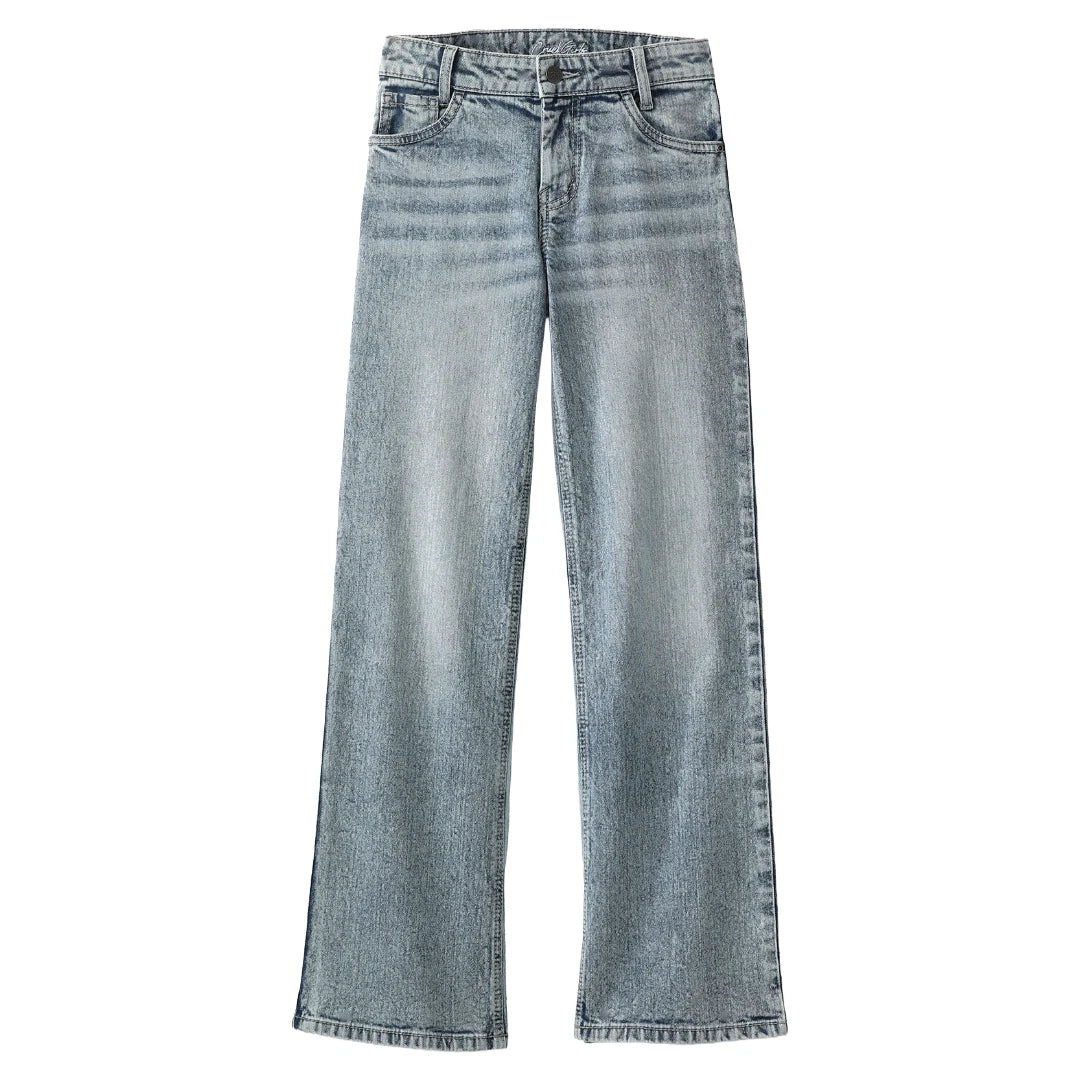 Cinch Girl's Wide Leg Jeans- Indigo