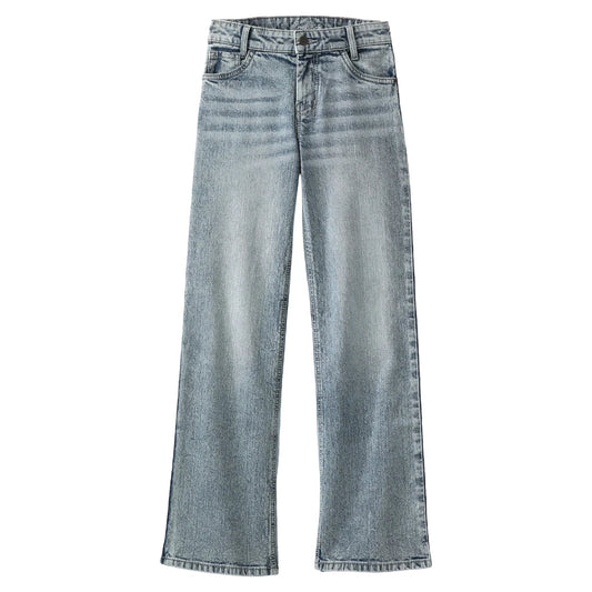 Cinch Girl's Wide Leg Jeans- Indigo