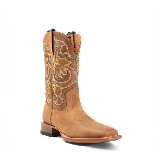 Hyer Men's Bucklin Brown Western Boot-