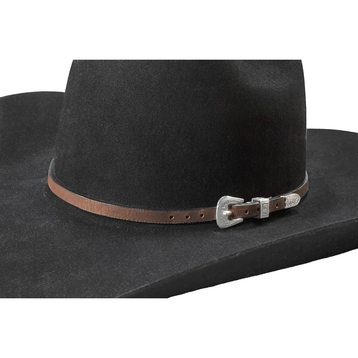 Twister Smooth Hat Band- Brown
