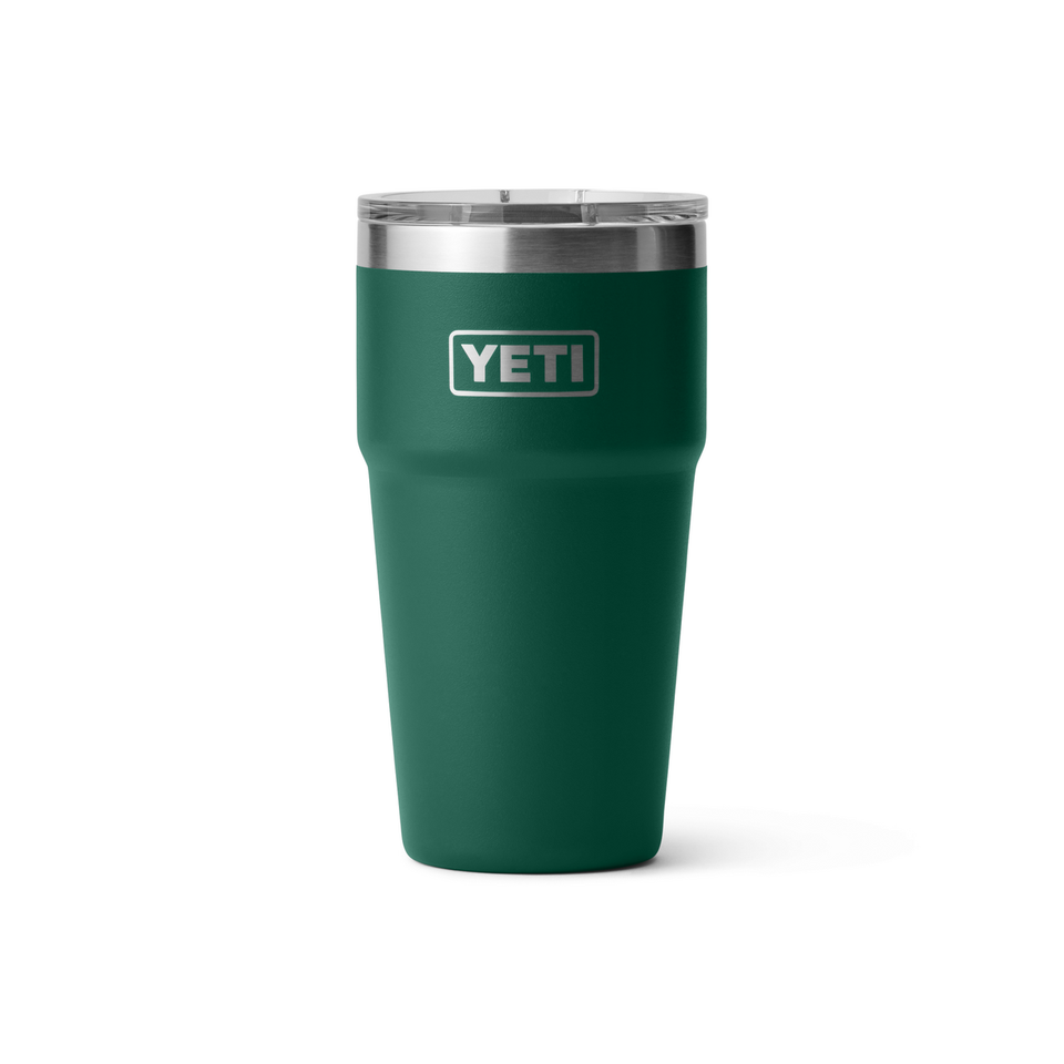 Yeti Rambler 591 ml Stackable Cup w/Magslider Lid- Black Forest Green
