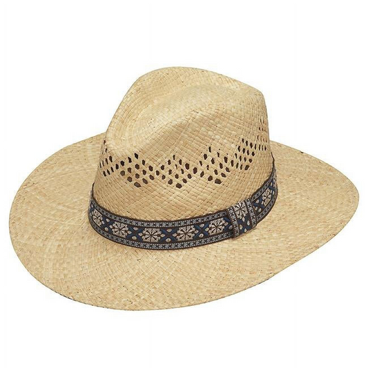 Twister Raffia Western Hat
