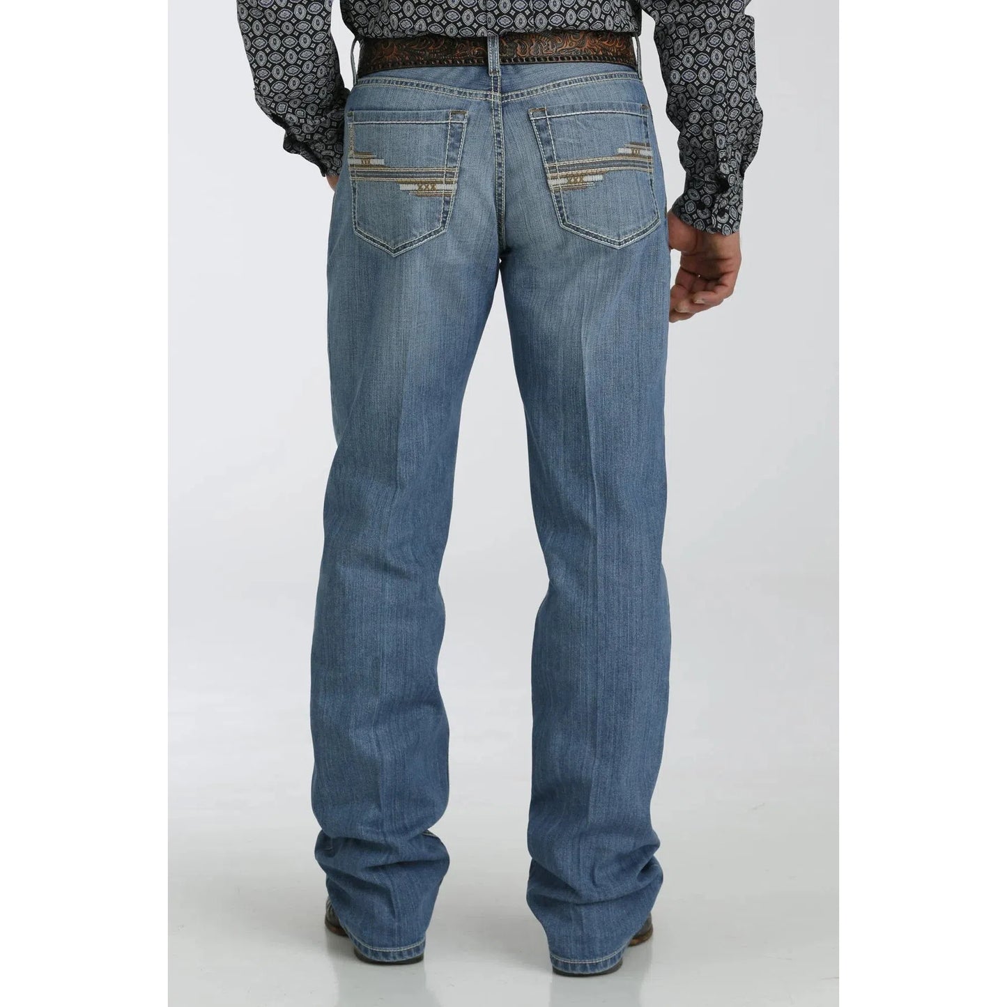 Cinch Men's Grant Medium Stone Wash Jeans
