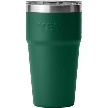 Yeti Rambler 591 ml Tumbler Stackable w/Magslider - Black Forest Green