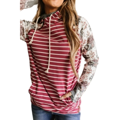 Ampersand Women's Doublehood Sweatshirt - Because of You