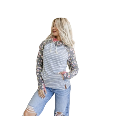 Ampersand Women's Doublehood Sweatshirt - Million Dreams