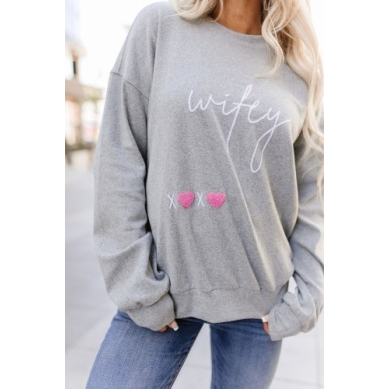 Ampersand Women's University Pullover - Wifey