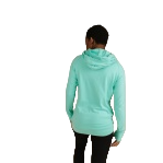 Ampersand Women's Doublehood Sweatshirt - Aqua