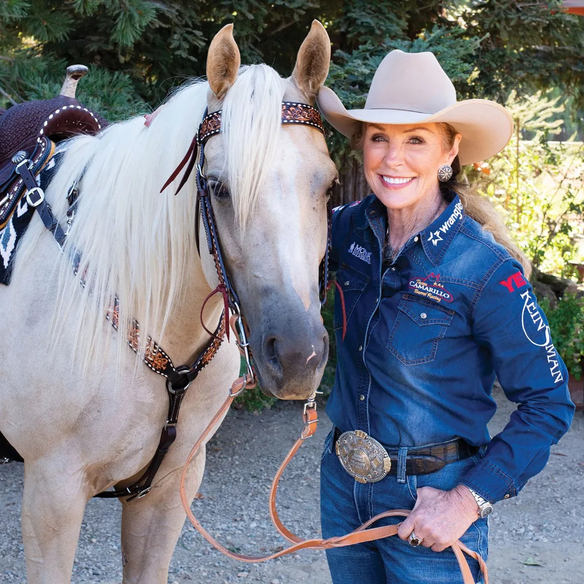 Reinsman Sharon Camarillo Signature 3 Piece Iron Wrapped Lifesaver Snaffle Bit