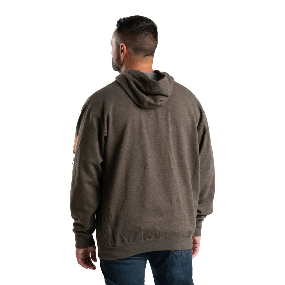 Berne Men's Unlined Pullover Fleece - Charcoal