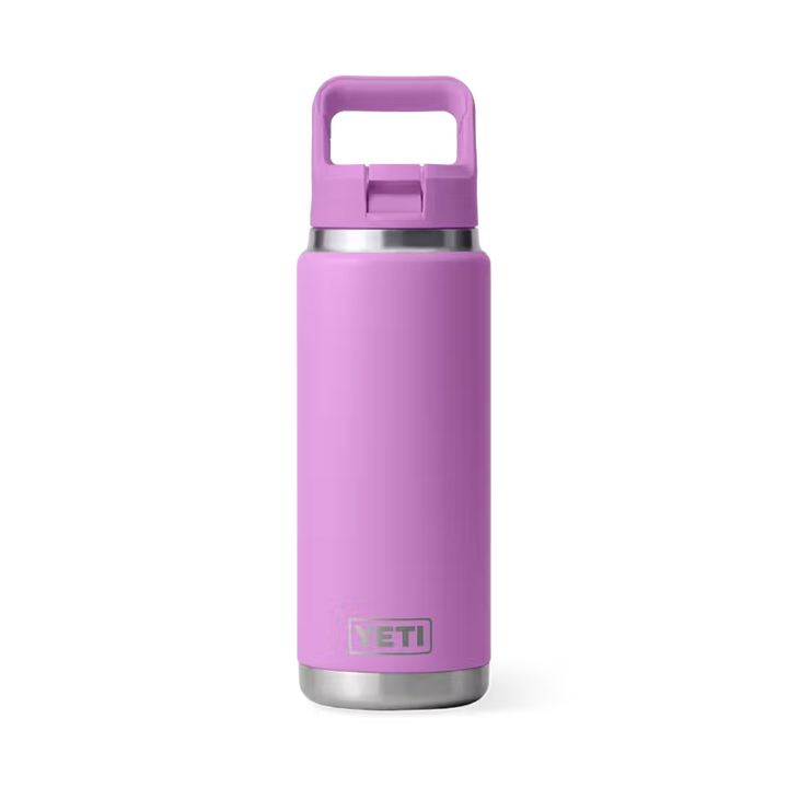 YETI Rambler 532 mL Water Bottle with Colour Matched Straw Cap - Multiple Colours