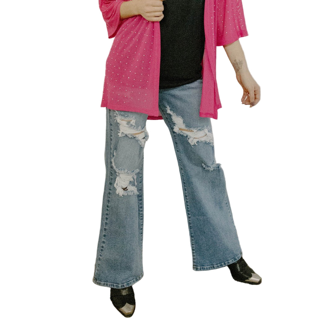 Sterling Kreek Women's Denim Extra Long Jeans - Medium Wash