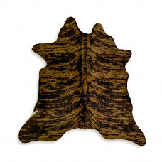 D2W Trading  Hair on Calfskin- Brindle