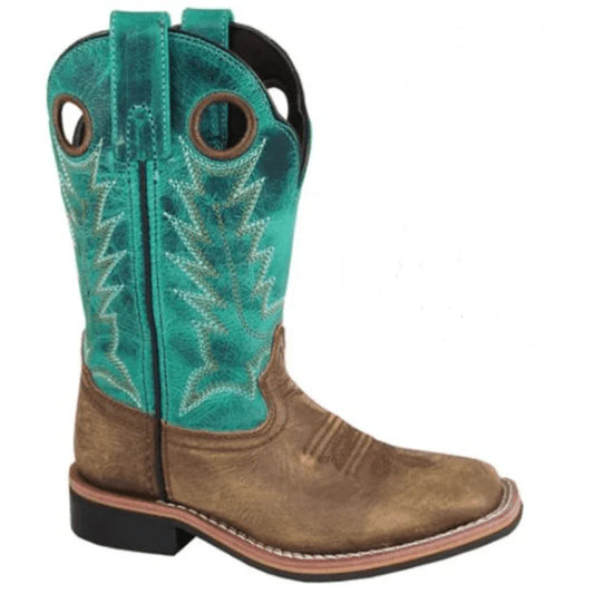 Smoky Mountain Boots Kid's Jesse Western Boots- Brown - Irvine Tack & Western Wear