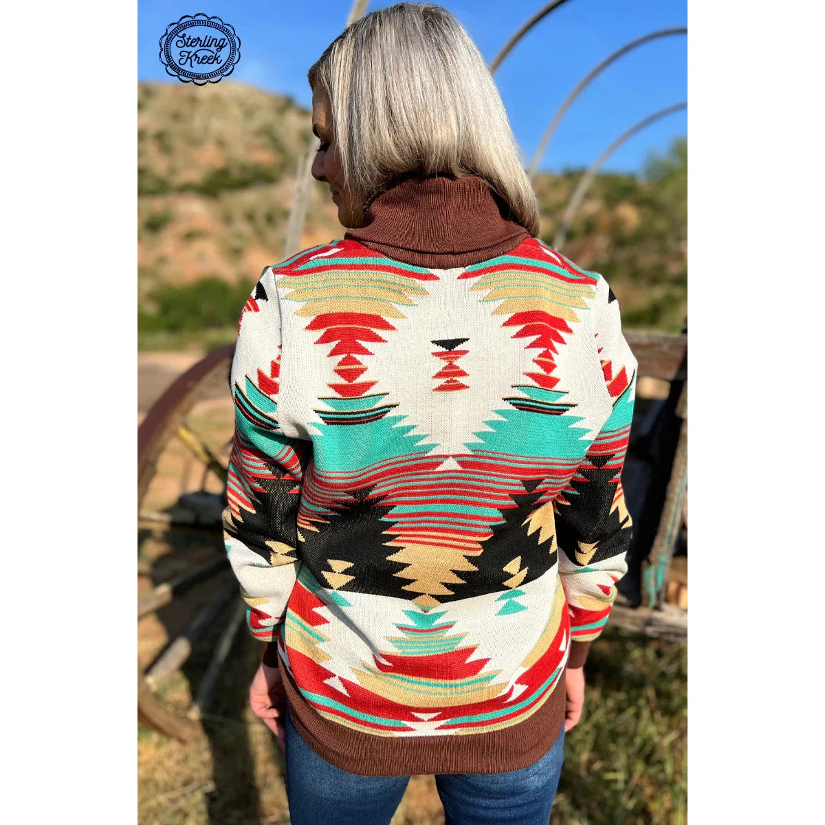 Sterling Kreek Women's Southern Roots Knit Sweater - Multi