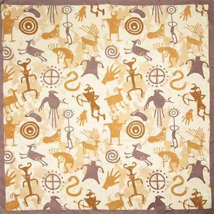 Wyoming Trader Silk Scarf - Southwest