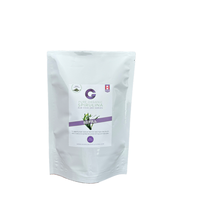 G's Organic Spirulina Refill Bag (Tablets) - 1kg