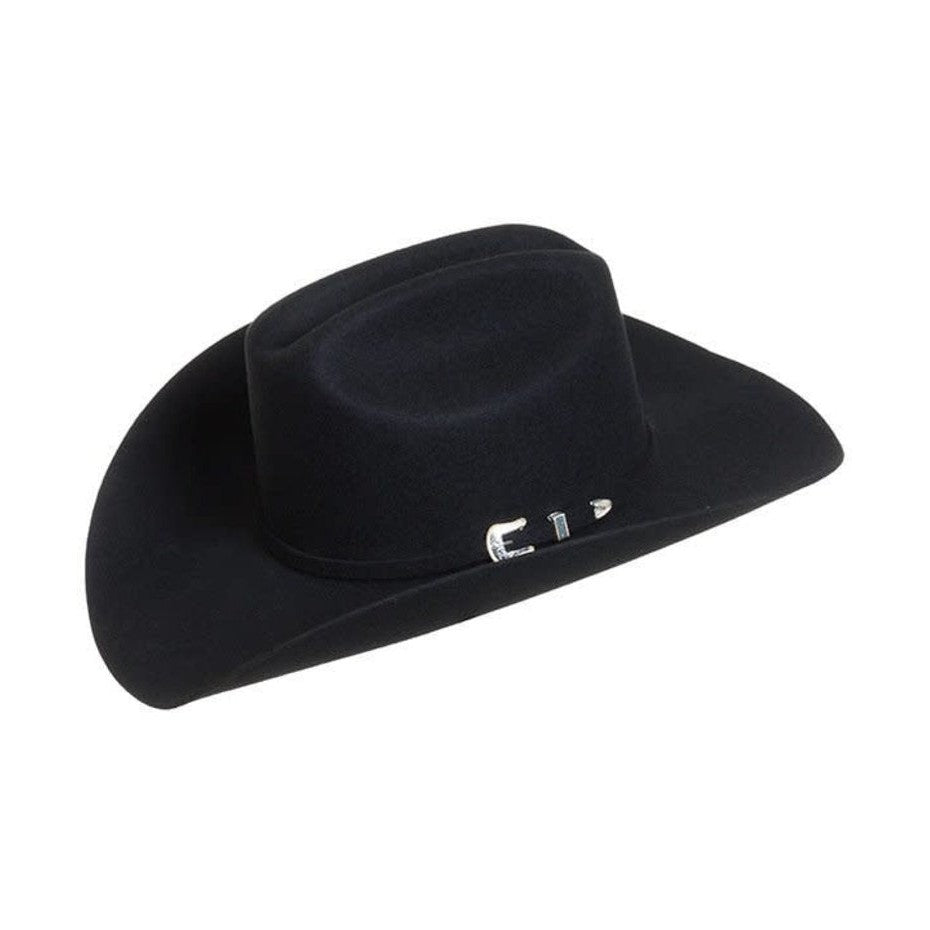 Stetson Oak Ridge 6X Wool Felt Cowboy Hat- Black