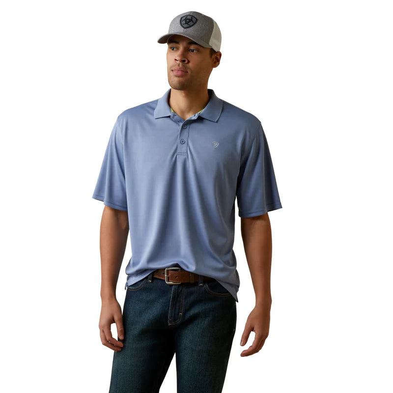 Ariat Men's Tek Polo - Stone Wash