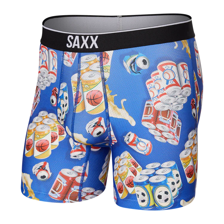 Saxx Men's Volt Breathable Mesh Boxer Briefs - Assorted Colours