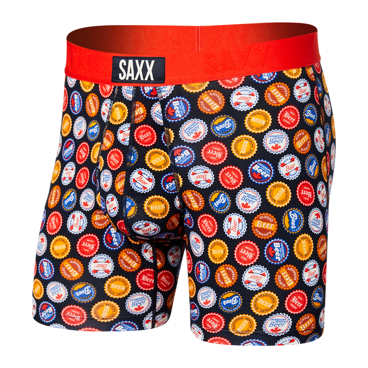 Saxx Men's Ultra Super Soft Boxer Briefs-1 - Multiple Colours