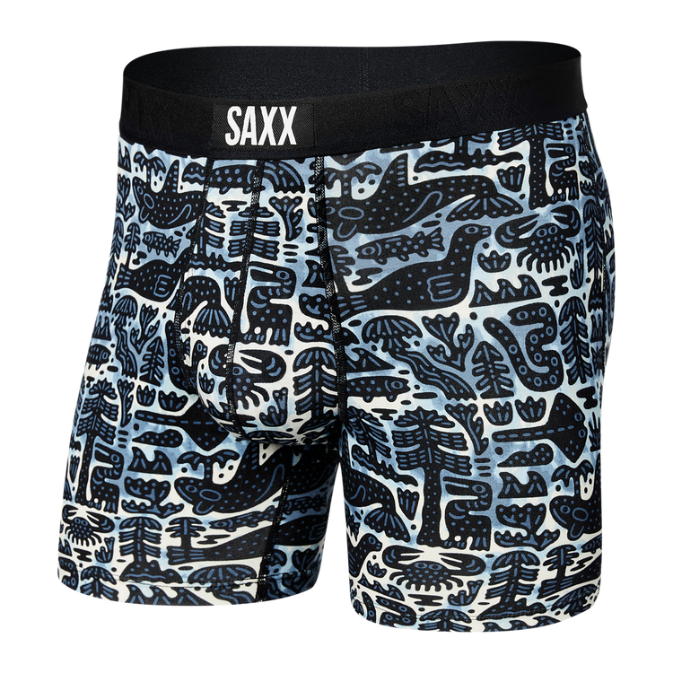 Saxx Men's Ultra Super Soft Boxer Briefs-1 - Multiple Colours