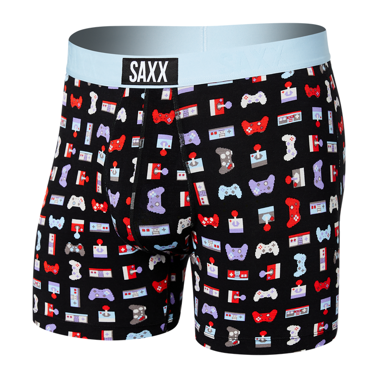 Saxx Men's Ultra Super Soft Boxer Briefs-1 - Multiple Colours