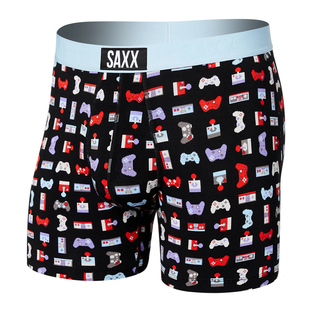 Saxx Vibe Xtra Super Soft Boxer Brief BB Fly - Multiple Patterns - Irvine Tack &amp; Western Wear