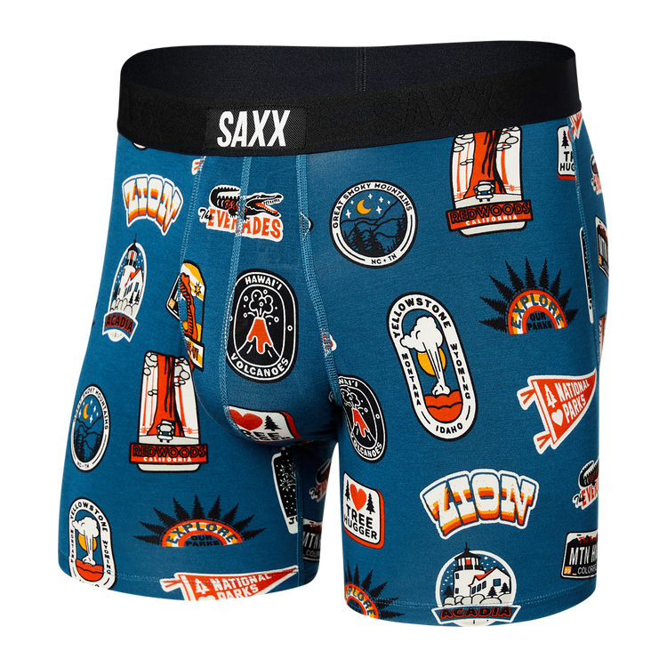 Saxx Men's Ultra Super Soft Boxer Briefs-1 - Multiple Colours