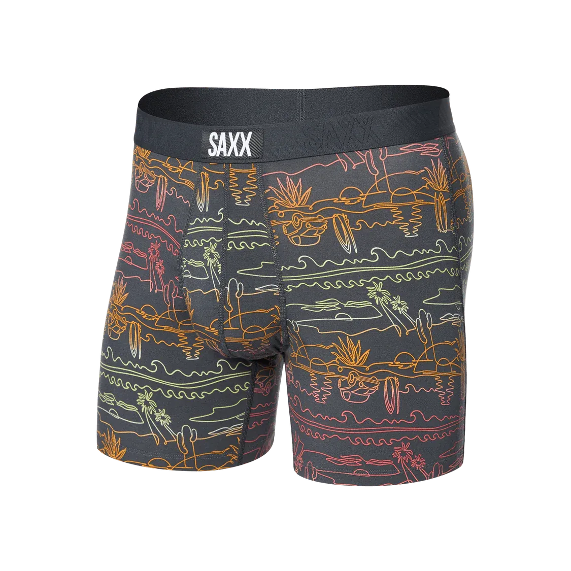 Saxx Men's Ultra Super Soft Boxer Briefs-1 - Multiple Colours
