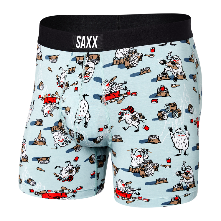 Saxx Men's Ultra Super Soft Boxer Briefs-1 - Multiple Colours