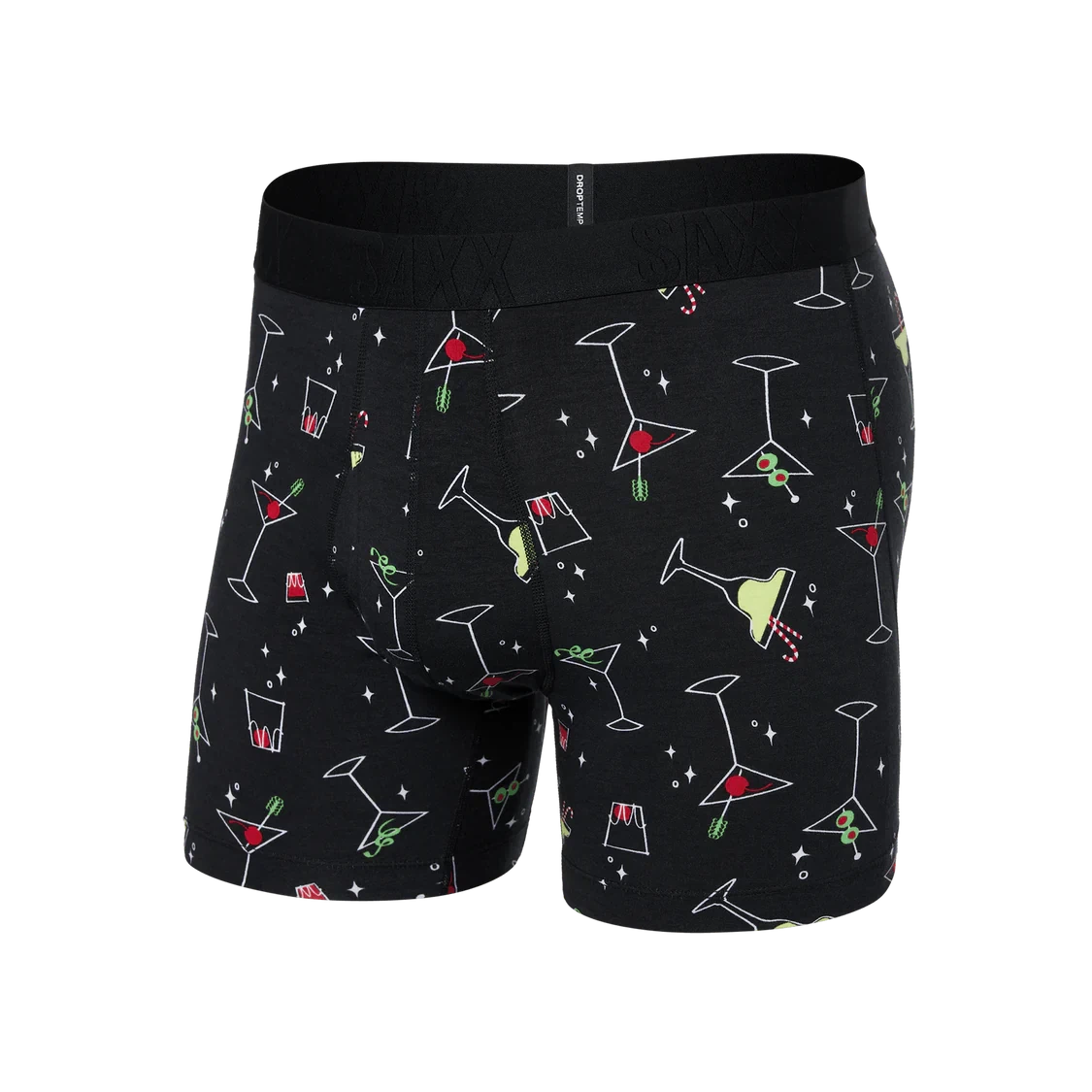 Saxx Men's Droptemp Cooling Cotton Boxer Brief Underwear