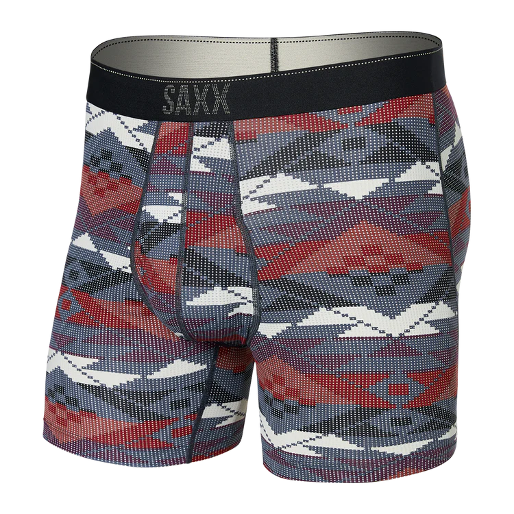 Saxx Men's Quest Quick Dry Mesh Boxer Briefs