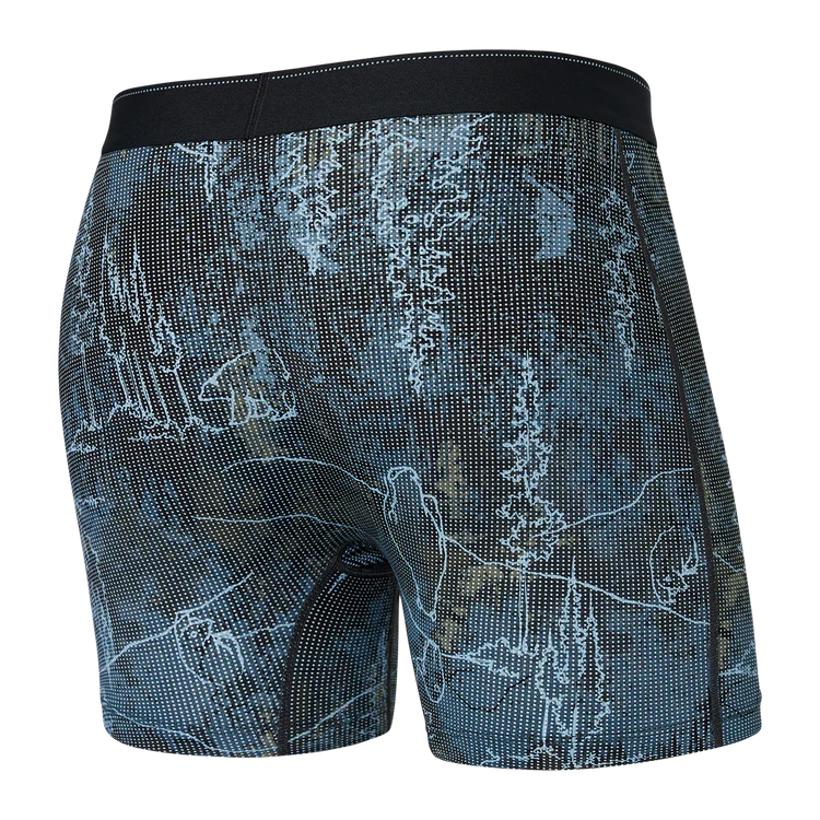 Saxx Men's Quest Quick Dry Mesh Boxer Briefs