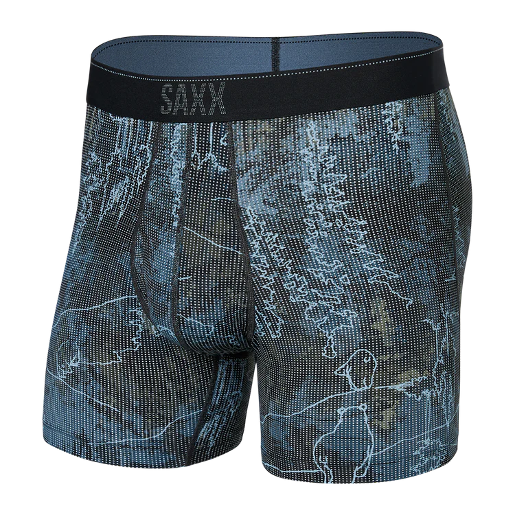 Saxx Men's Quest Quick Dry Mesh Boxer Briefs