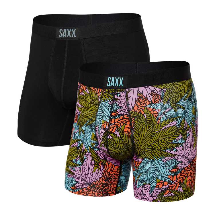 Saxx Men's Vibe Super Soft Boxer Briefs - 2-Pack