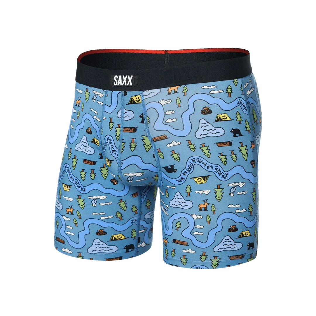 Saxx Vibe Xtra Super Soft Boxer Brief BB Fly - Multiple Patterns - Irvine Tack &amp; Western Wear